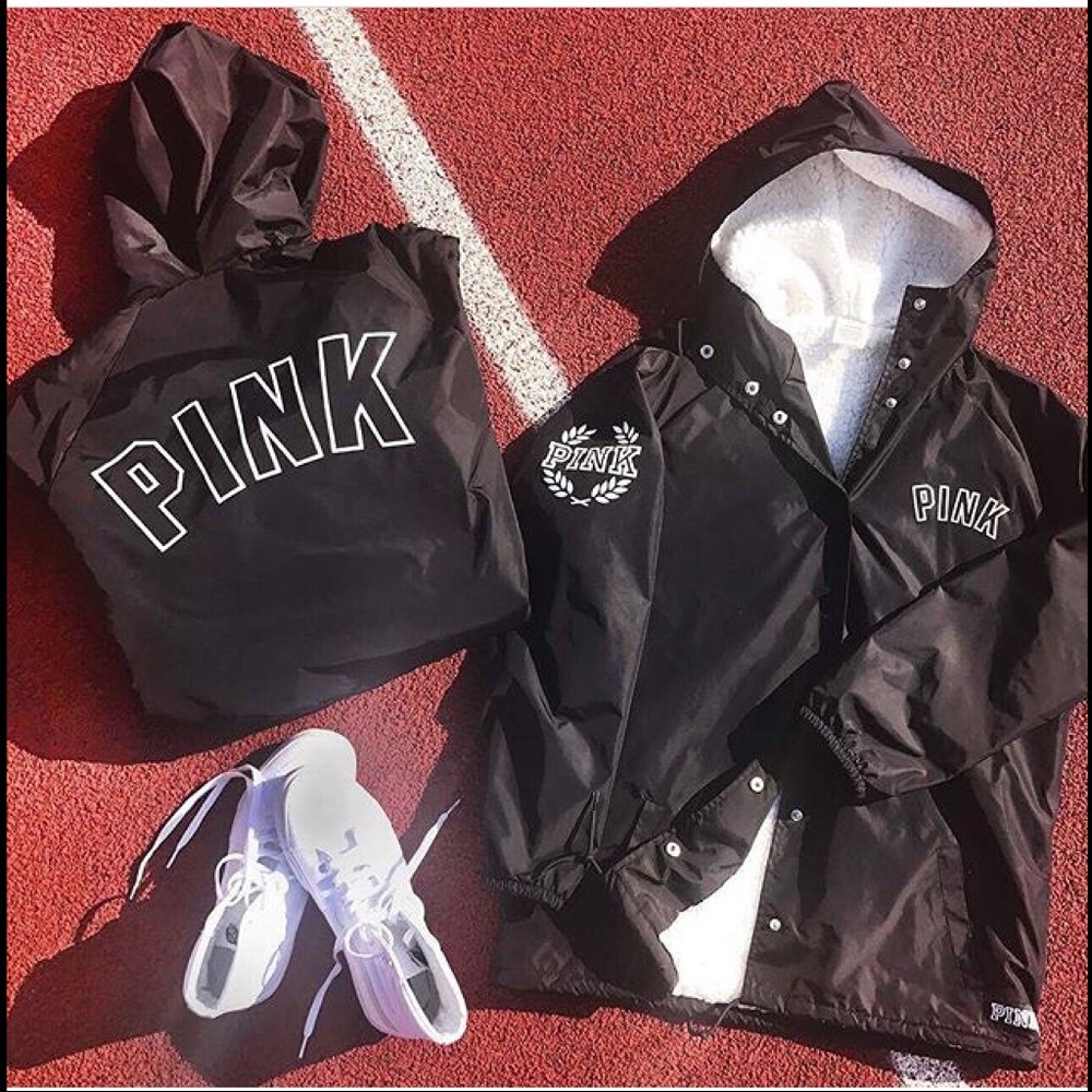 PINK Victoria's Secret SHERPA JACKET NEW - Picture 2 of 15