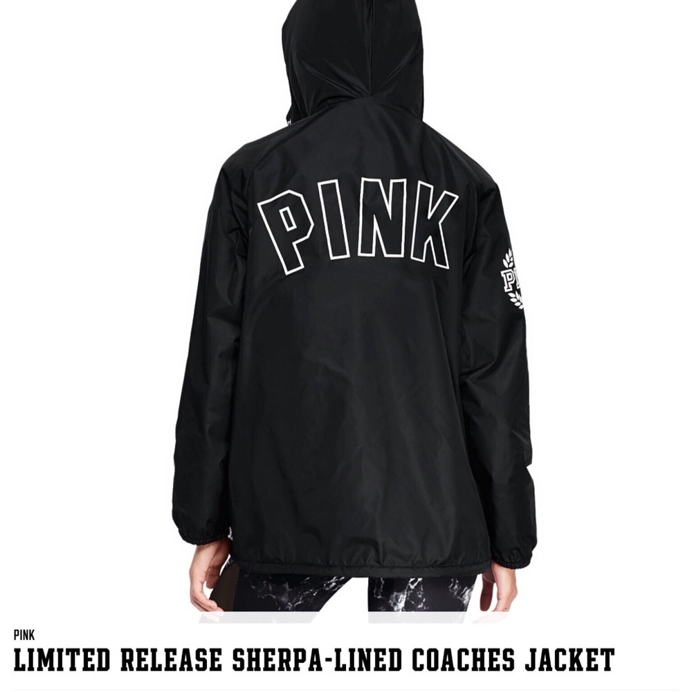 PINK Victoria's Secret SHERPA JACKET NEW - Picture 6 of 15