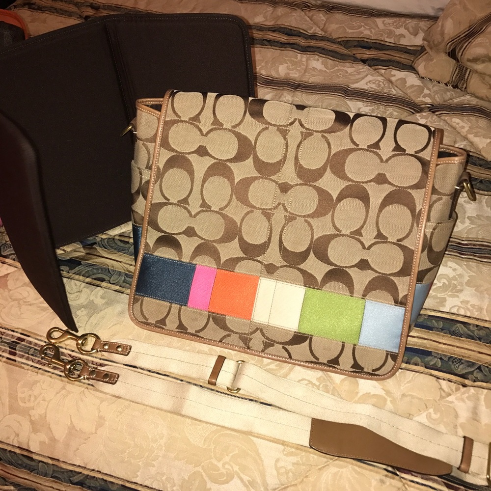 Coach Multicolored Messenger Diaper bag