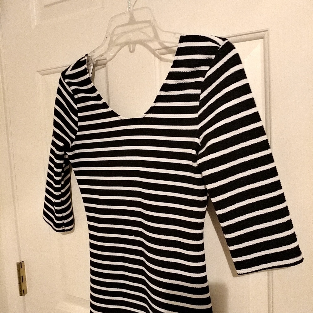 Stiped rue 21 bodycon dress