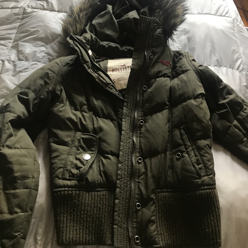 Hollister, winter coat!