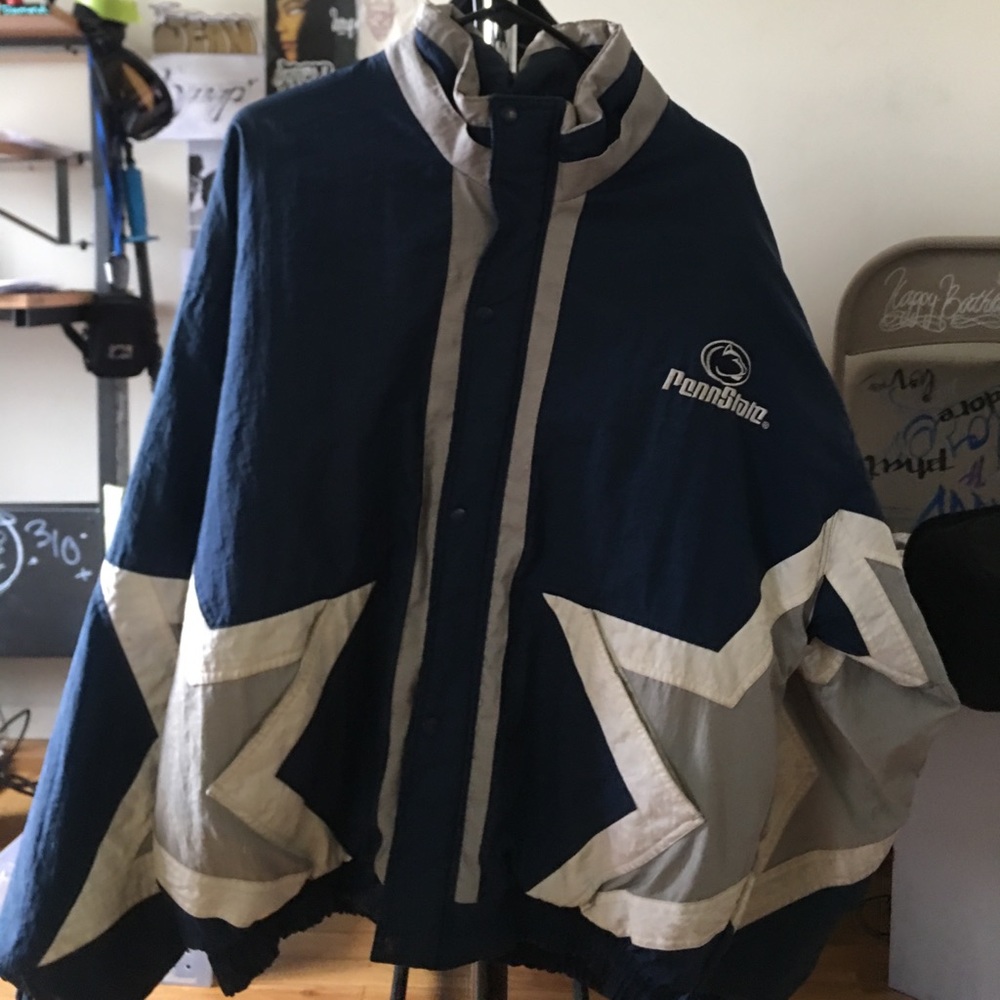 Vintage Penn State Starter Jacket! LARGE