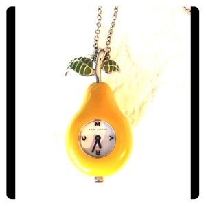 Marc Jacobs necklace with pendant watch