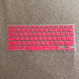 Pink MacBook Pro Keyboard Cover
