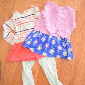 Gymboree Bundle 2 Tunics and Pants