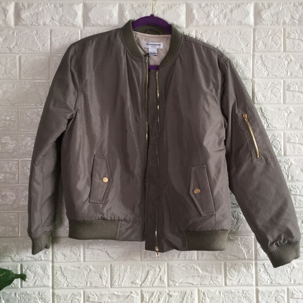 🆕82 Nasty Gal take games bomber jacket - Picture 2 of 4
