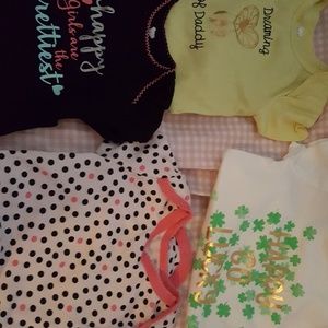 4 girls onesies