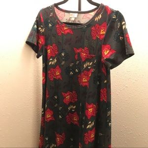 Lularoe Carly floral print
