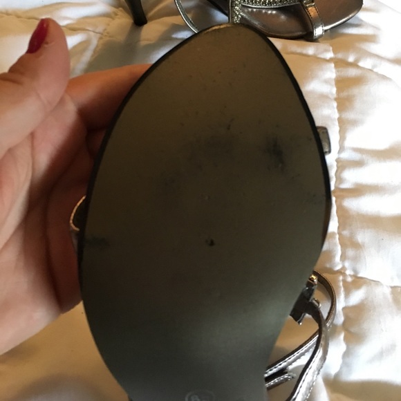 Jeweled Ankle Strap 4 inch Heels - Picture 3 of 4