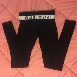 Victoria Secret Leggings with a VS ANGEL Band! 🌼
