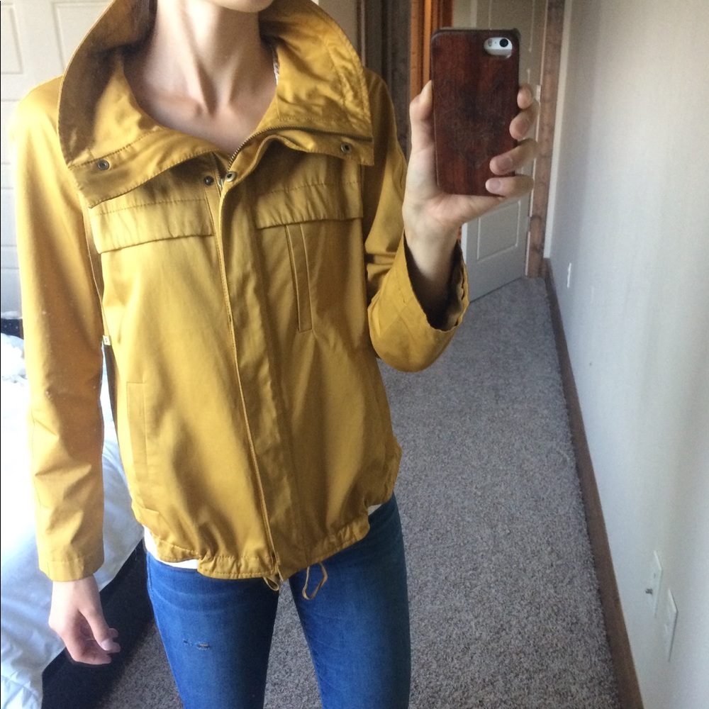 LOFT mustard gold jacket