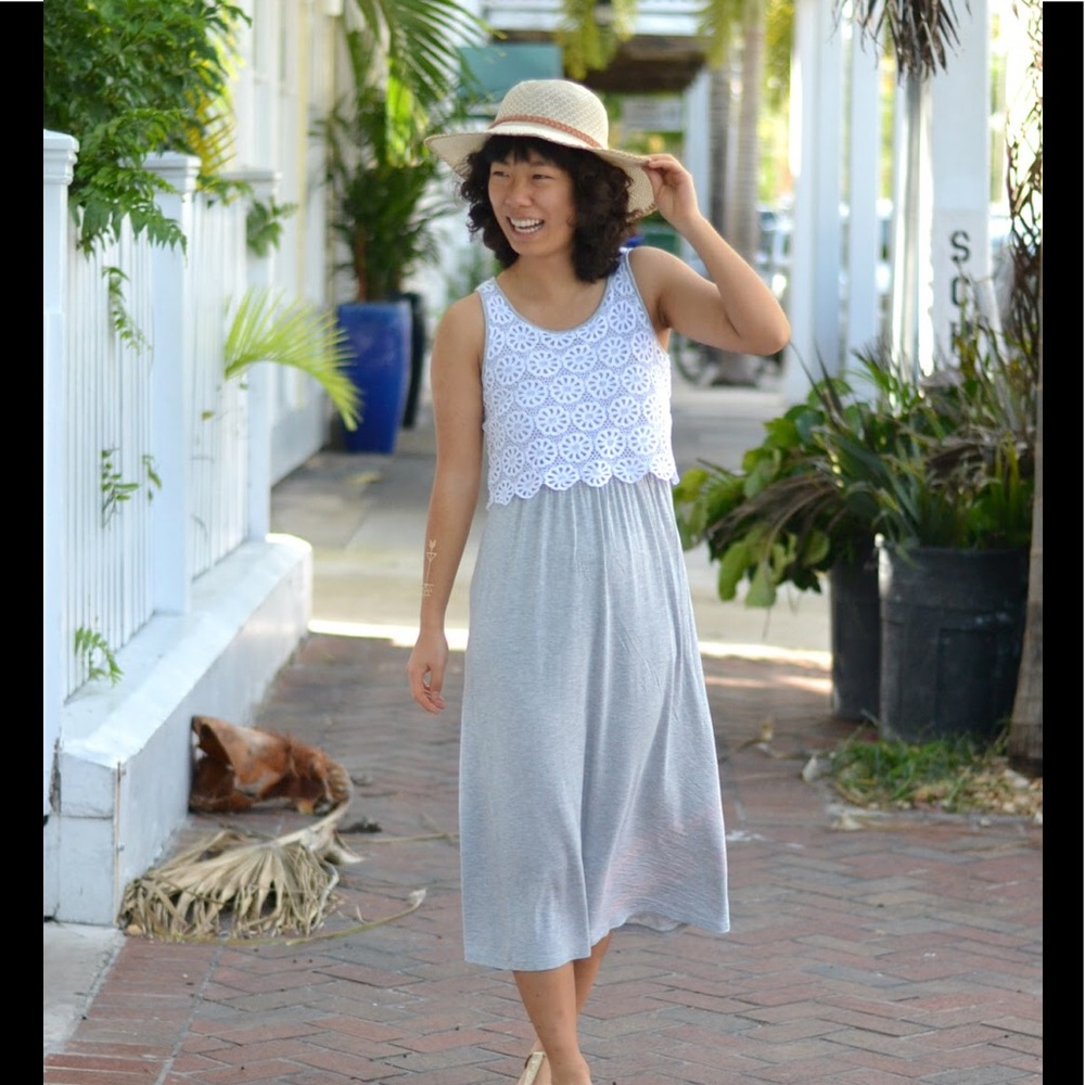 Breezy cotton mid-calf maxi