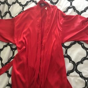 Never used Victoria's Secret silk bathrobe