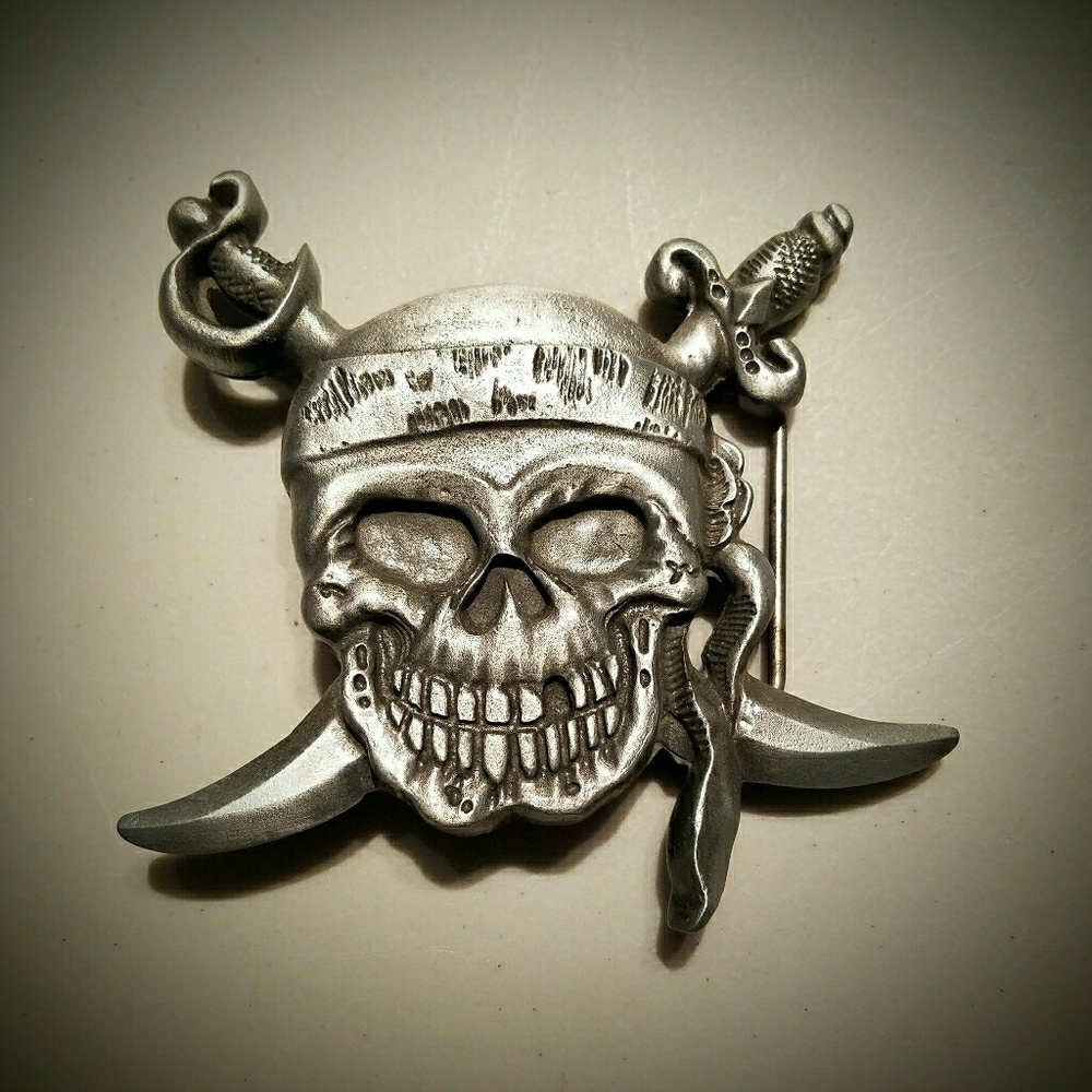 •SKULL• BELT •BUCKLE•