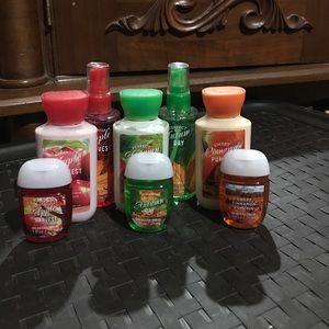 Bath and Body Works Fall Travel Sets