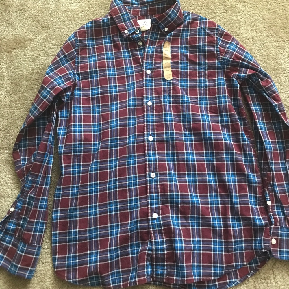 Boys button up shirt