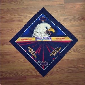 Vintage Harley Davidson bandanna