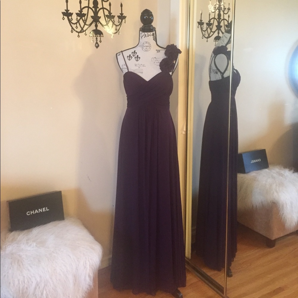 Purple dress