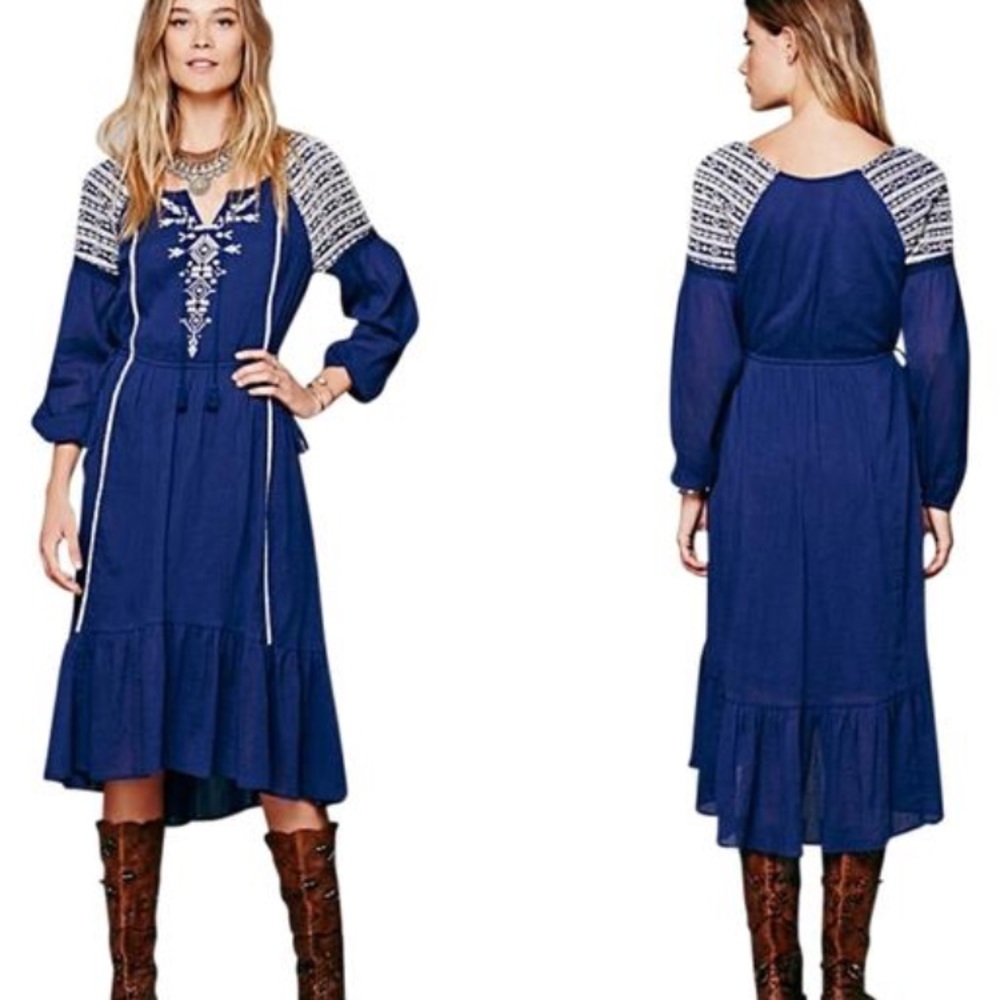 FREE PEOPLE DREAM WEAVER MAXI DRESS NWOT SMALL