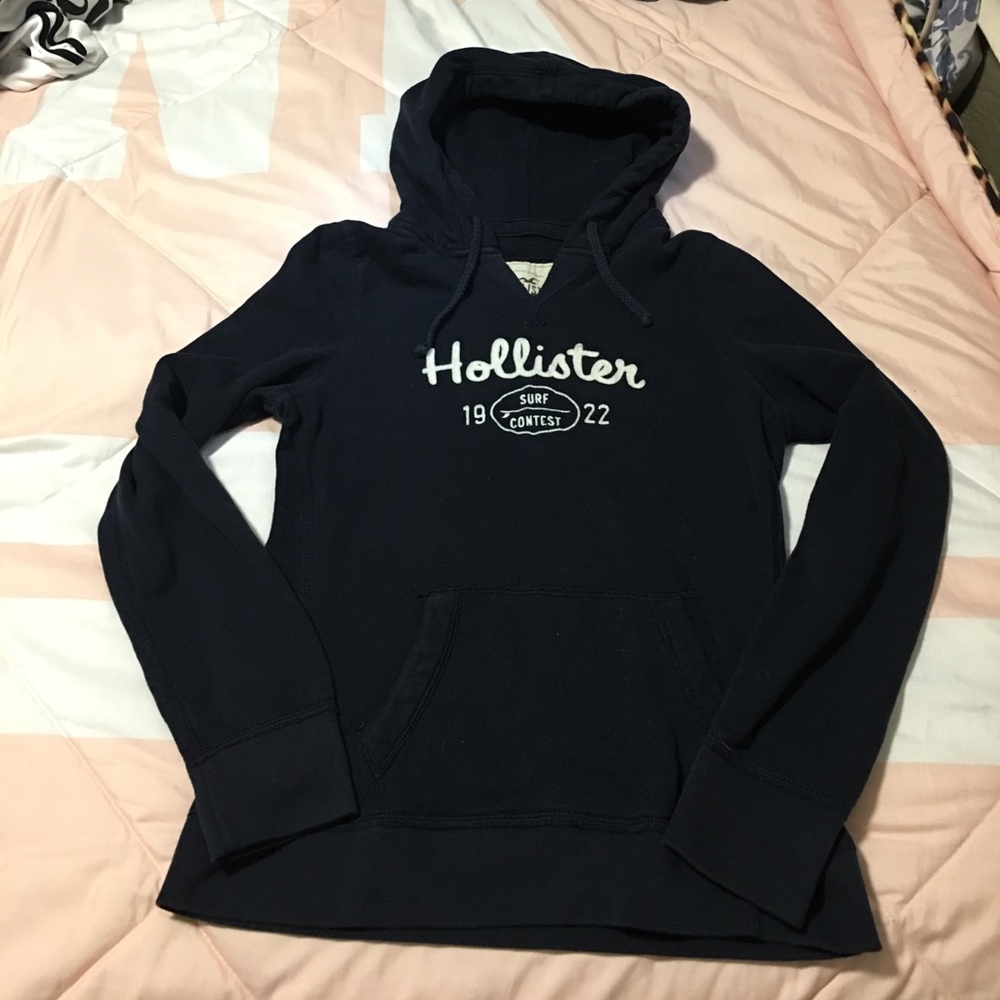 Navy Blue Hollister PullOver