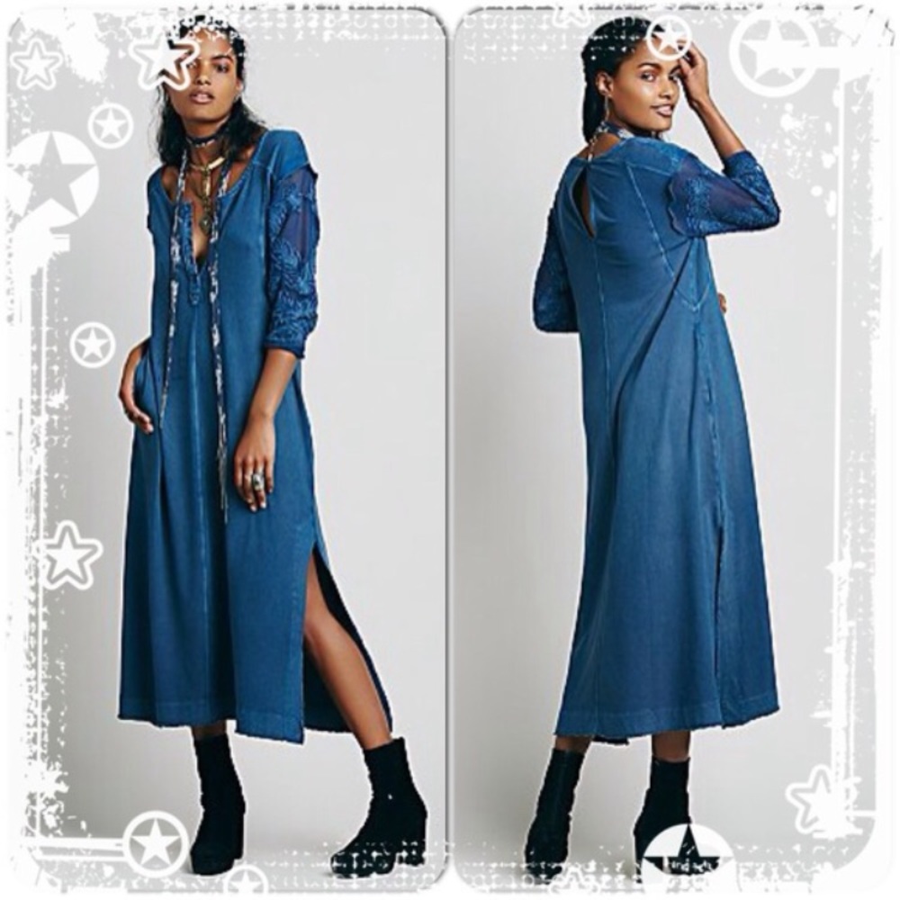 FREE PEOPLE SCOUTING DAY DRESS NWT SMALL