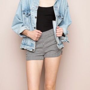 Brandy gingham rumi shorts
