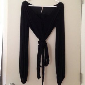 Free People wrap top