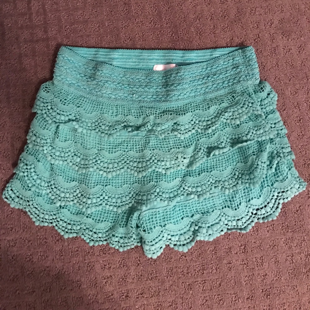 Lace shorts