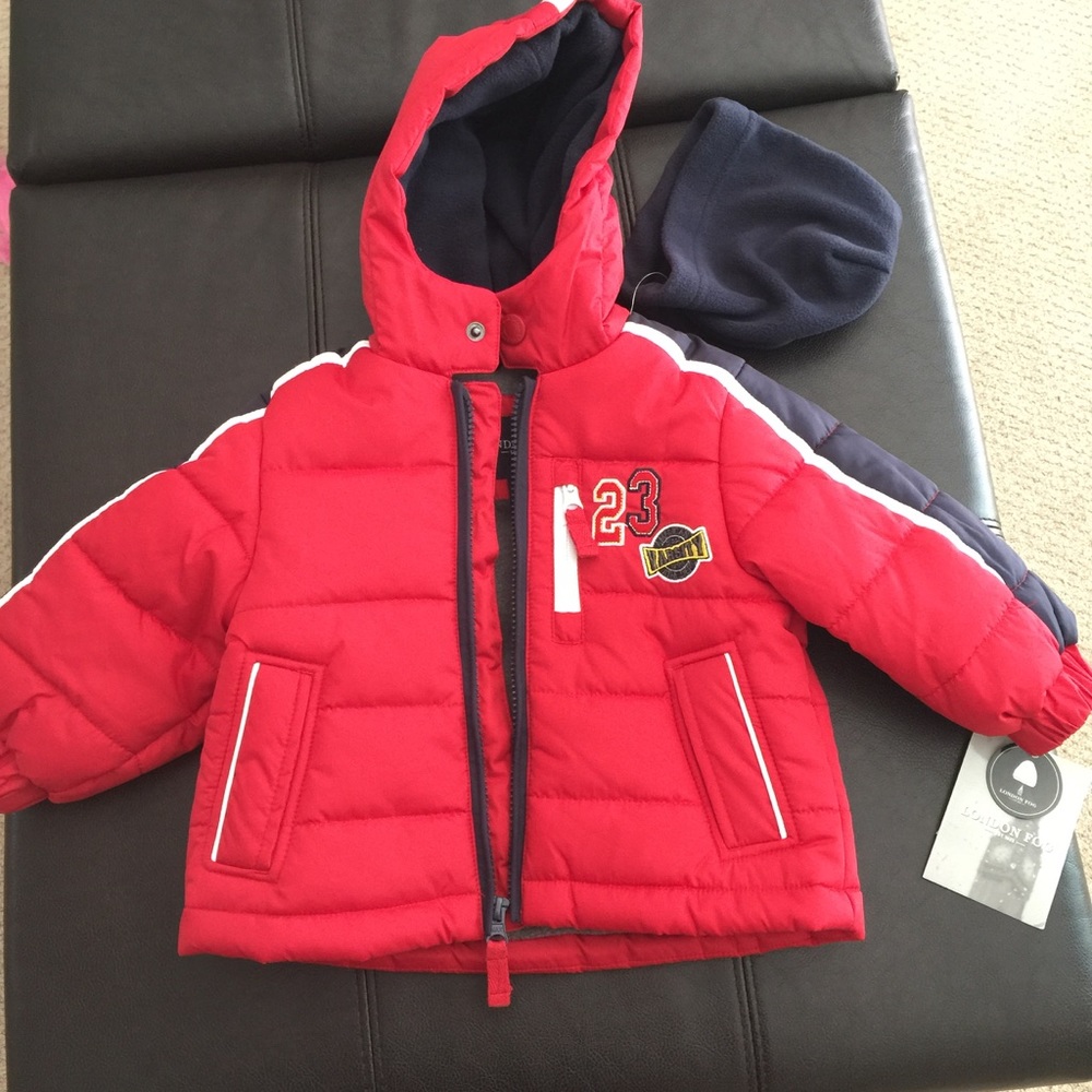 Fleece Lined London Fog Boys Coat  18 months