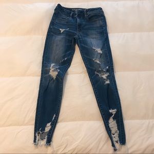 AE ripped jeans