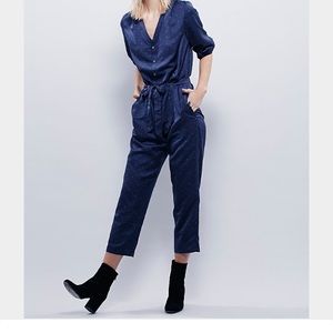 Free people Bromier Belted jumpsuit