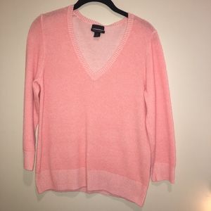 J.Crew Collection V-Neck  Cashmere Sweater