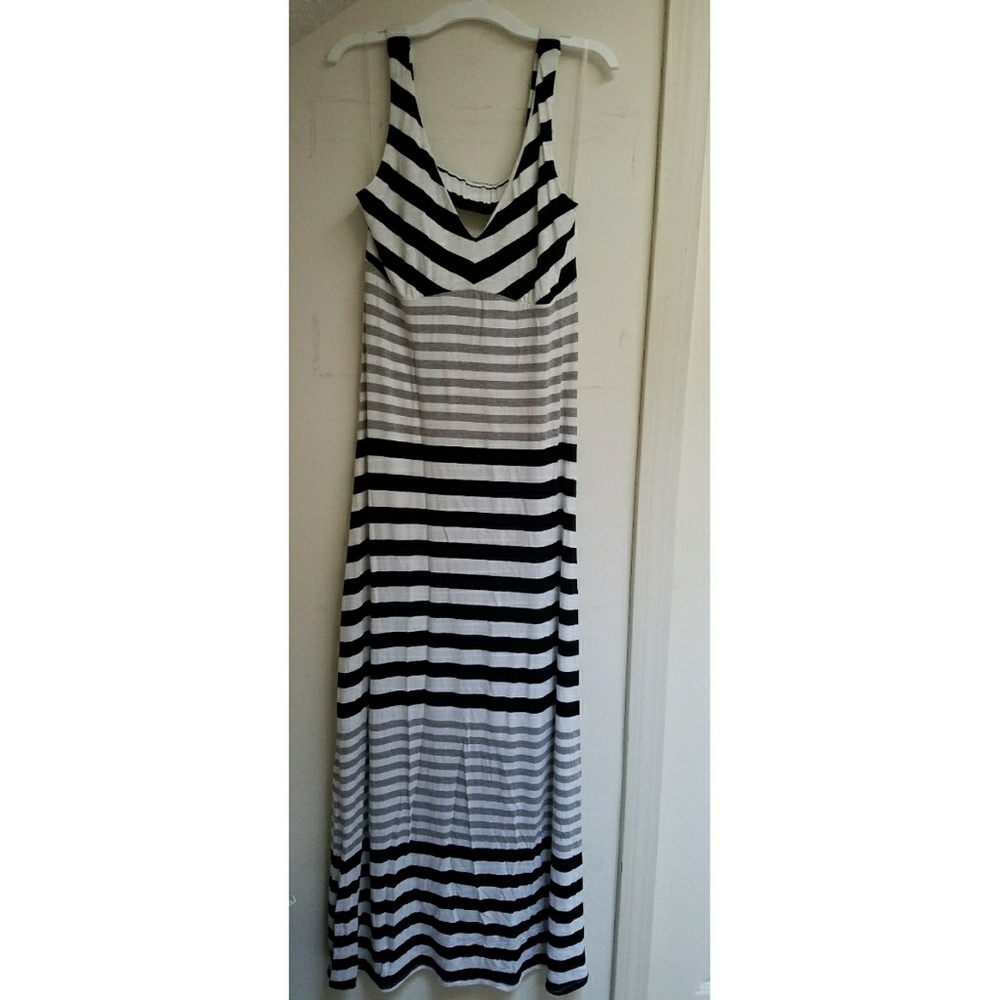 Striped Maxi Dress