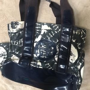 Tye dye Tory Burch tote Bag