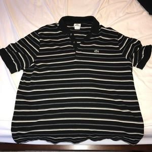 VINTAGE Lacoste Striped Polo