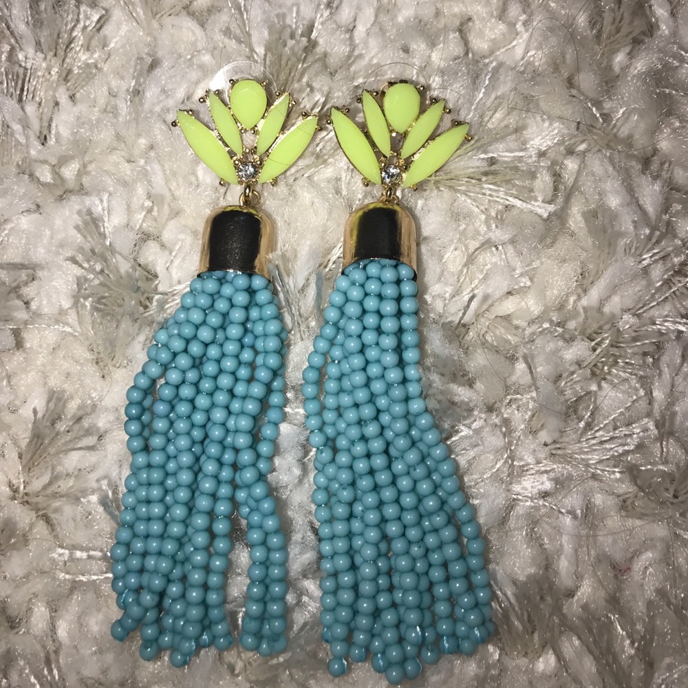 Bauble Bar Glam Piñata Style Tassel Earrings