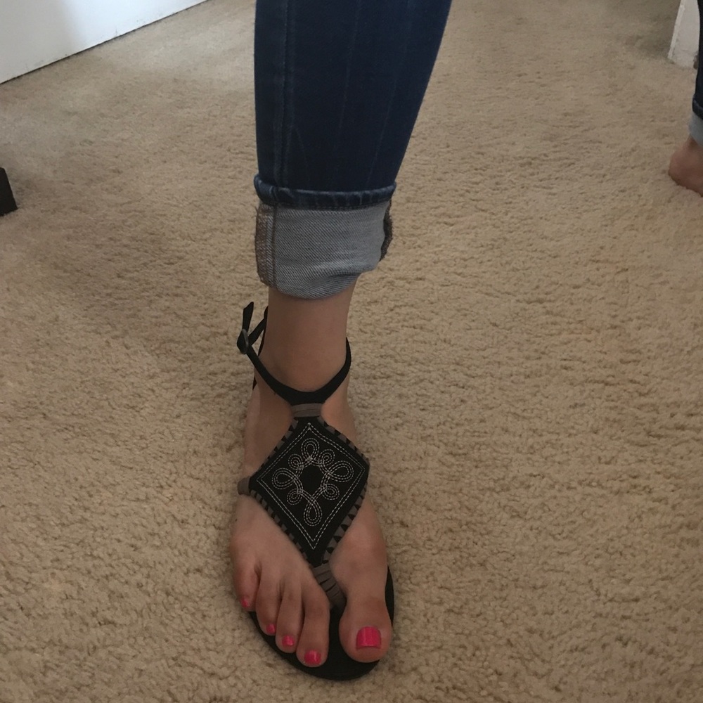 Super cute Black Sandals