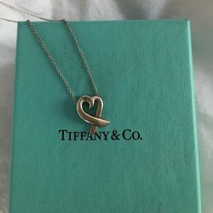 Authentic Tiffany and Co Heart Necklace
