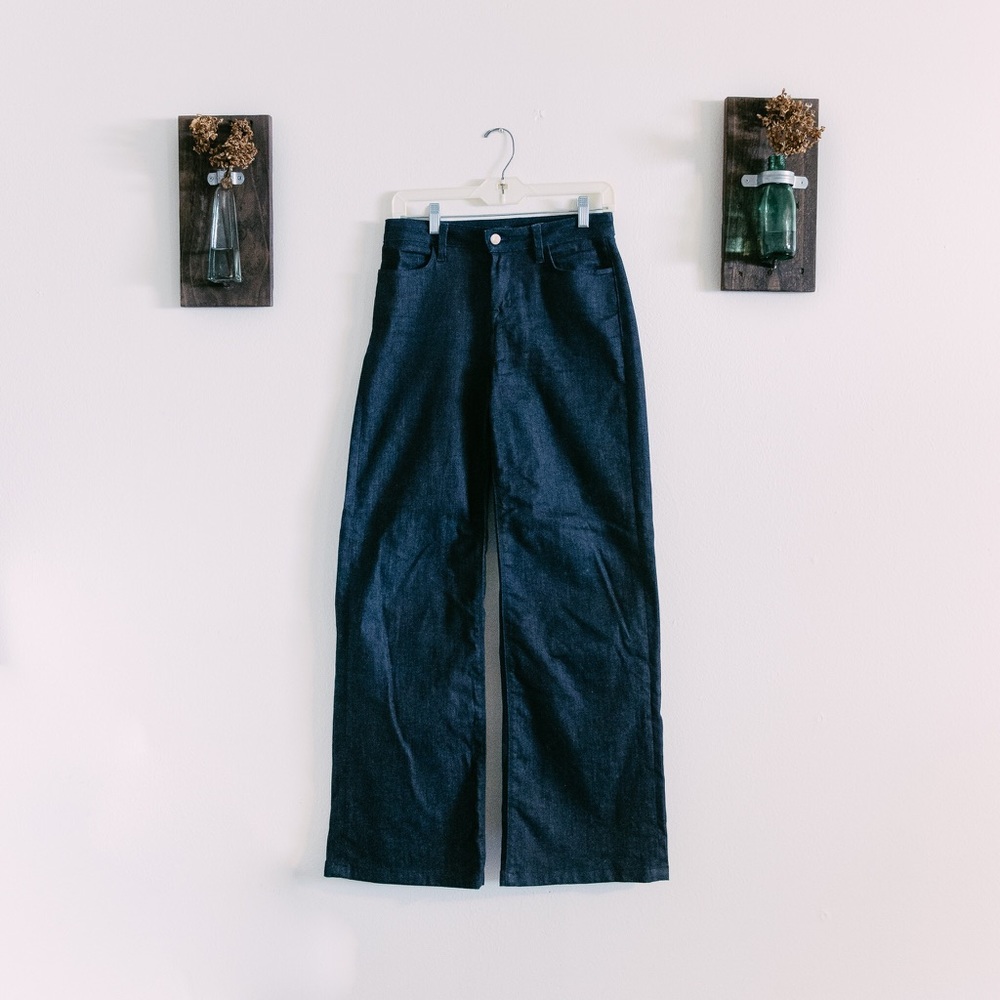 JBRAND WIDE LEG HIGH WAISTED JEANS