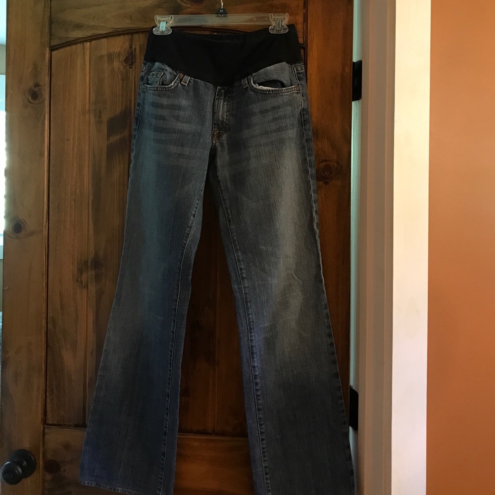 7 for all mankind maternity jeans