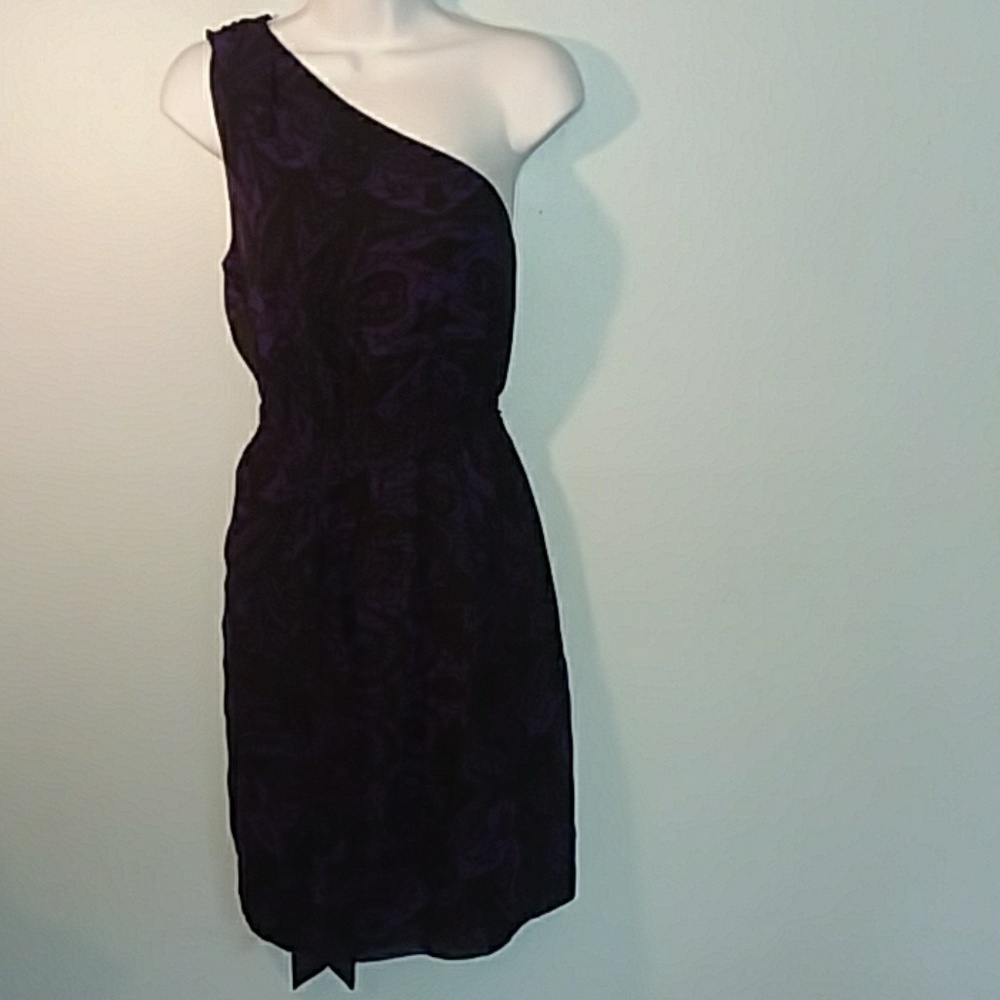Express dress Assymetrical Shoulder Strap