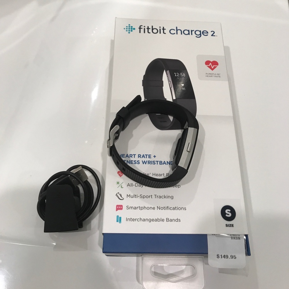 Fitbit Charge 2 and charger