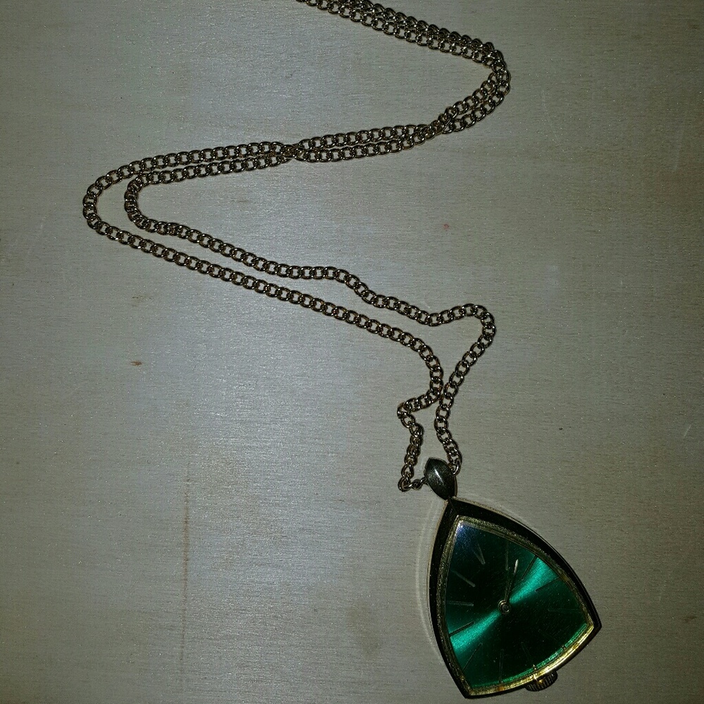 Endura watch necklace