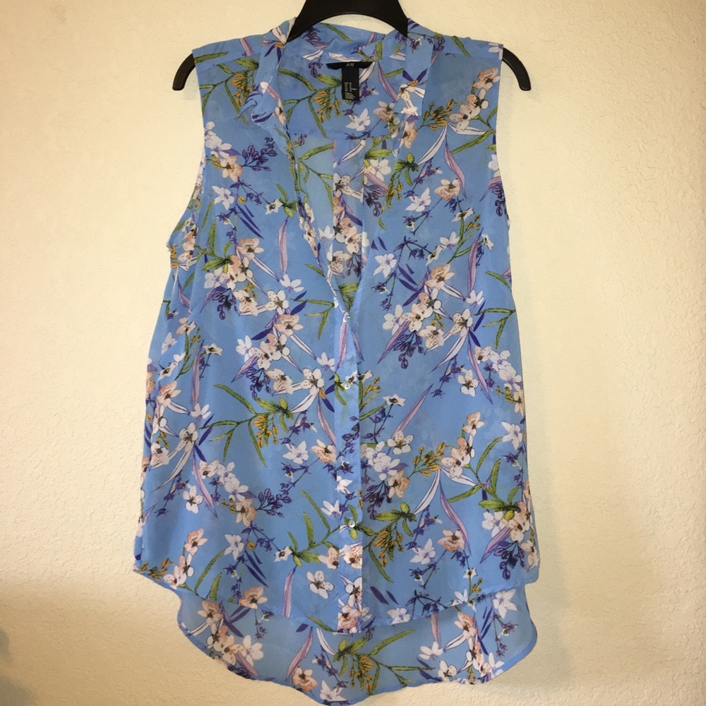 H&M floral blouse