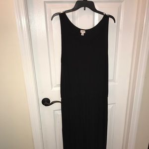 XXL Merona Maxi dress black