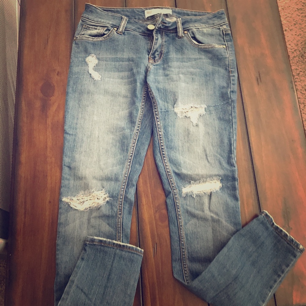 Rsq distressed jeans