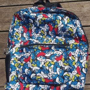 * sale*  Used Smurf backpack