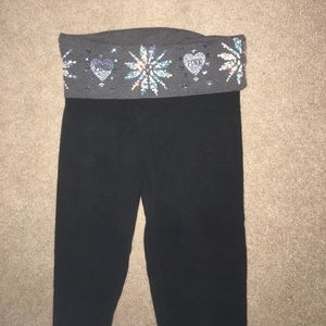 victoria's secret pink yoga pants XS