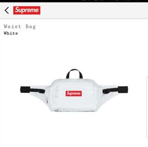 SOLD - SUPREME WAIST BAG,  White