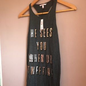 Victoria' Secret He Sees you when you're tweeting
